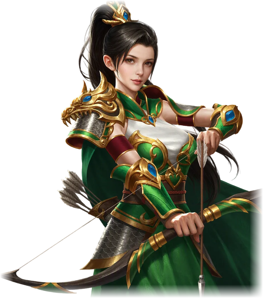 皇城三国 孙尚香 立绘