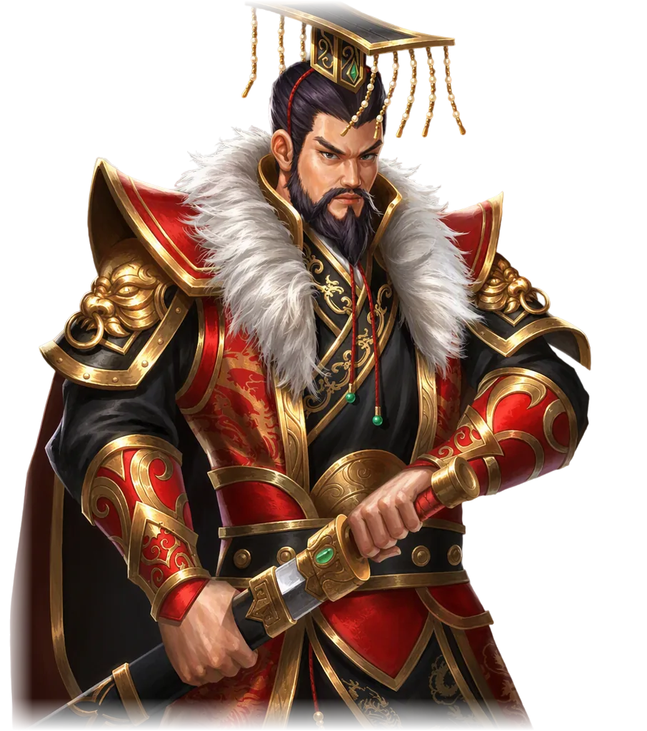 皇城三国 孙权 立绘