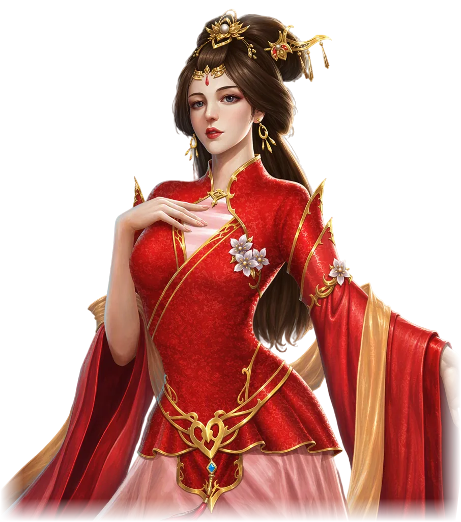 皇城三国 小乔 立绘