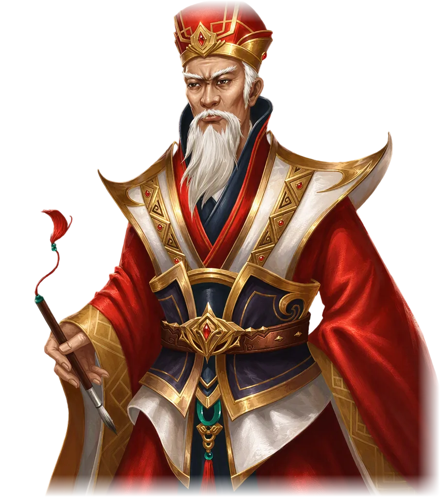 皇城三国 张昭 立绘